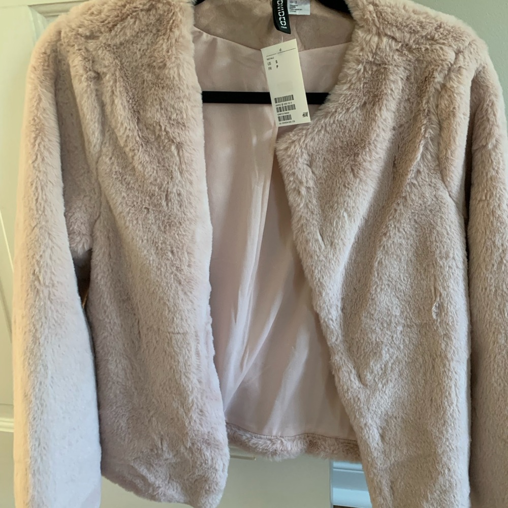 H&M Faux Fur Jacket